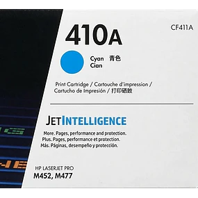 Toner HP CF411A 410A Cyan Original 2300 Pag. M452 M477