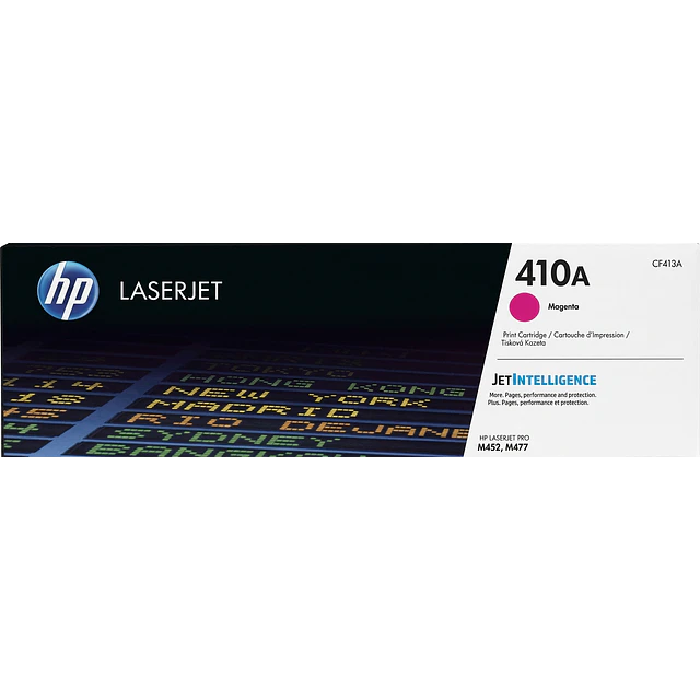 Pack 4 Toner HP 410A Negro Cyan Yellow Magenta Original 2300 Pag. M452 M477