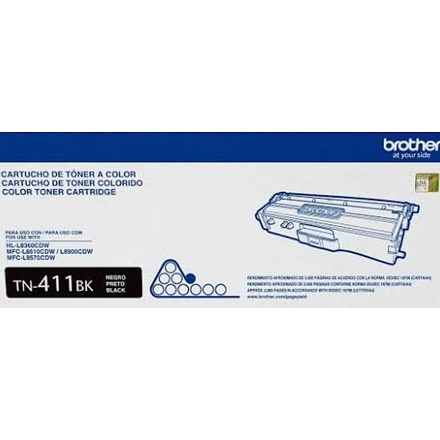 TONER BROTHER TN-411BK NEGRO ORIGINAL