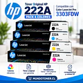 Pack Tóner HP 222A Original 4 Colores (Negro, Cyan, Magenta, Yellow) | LaserJet Pro 3303FDW |  MundoToner.cl - imagen 2