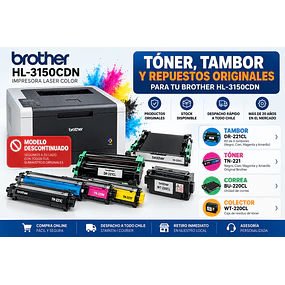 IMPRESORA BROTHER HL-3150CDN LASER COLOR
