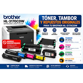 IMPRESORA BROTHER HL-3170CDW LASER COLOR