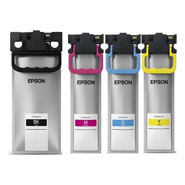PACK 4 TINTA EPSON T11B NEGRO ALTA CAPACIDAD CYAN MAGENTA YELLOW