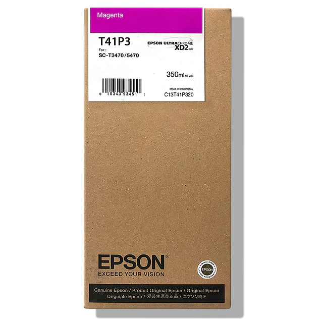 Tinta Epson T41P320 Magenta 350ML Surecolor T5475 