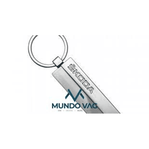 LLAVERO SKODA METAL