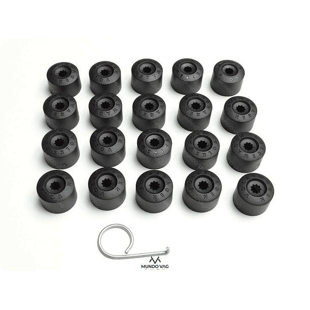 CUBIERTA PERNO VW NEGRO 1