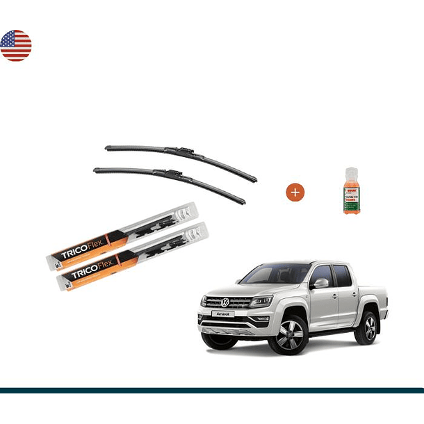 PACK PLUMILLAS AMAROK -TRICO