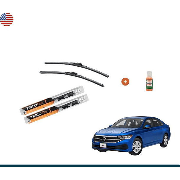 PACK PLUMILLAS JETTA -TRICO