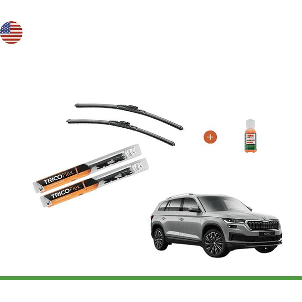 PACK PLUMILLAS KODIAQ -TRICO
