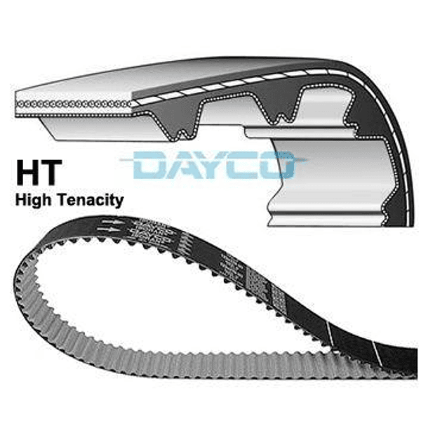 CORREA BOMBA DE AGUA - DAYCO 2