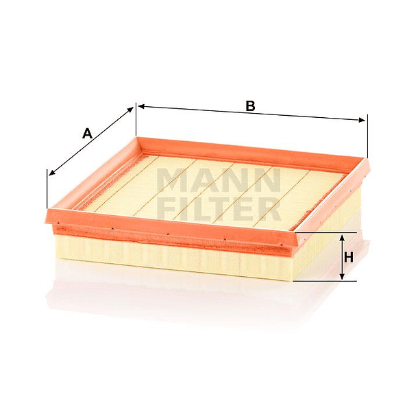 FILTRO AIRE - MANN FILTER 2