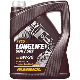 ACEITE MANNOL 5W30 LONGLIFE