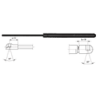 AMORTIGUADOR CAPOT - VIKA 1