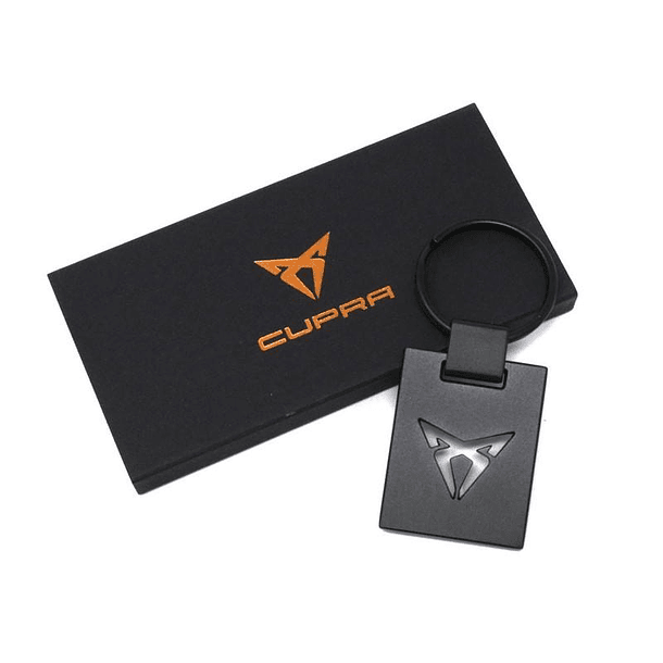 LLAVERO CUPRA METAL NEGRO 2