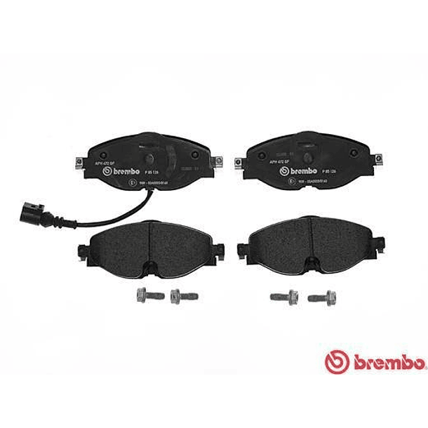 PASTILLASS DELANTERAS - BREMBO 2
