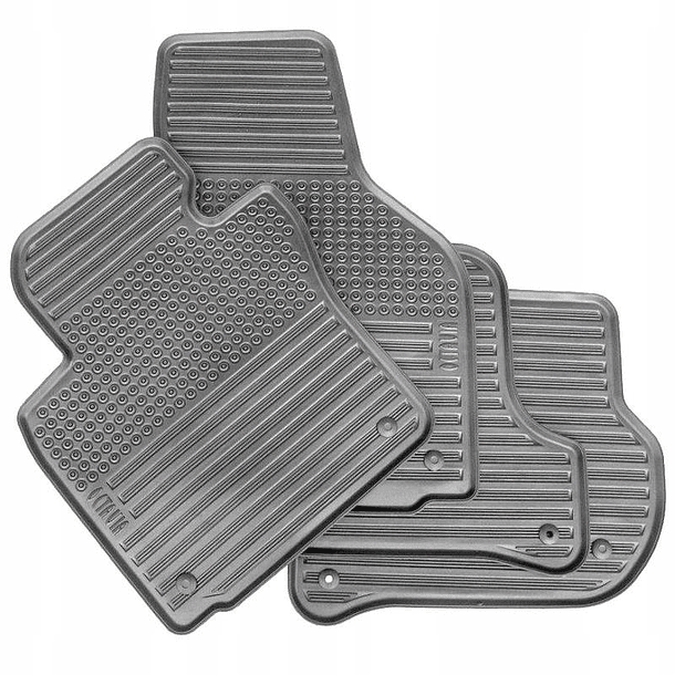 PISO GOMA INTERIOR  JUEGO OCTAVIA MK2 2