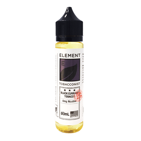Element Tobacconist - Blackcurrant Tobacco 100ml