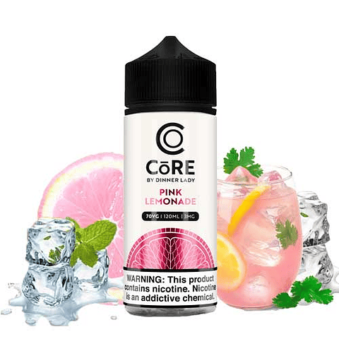 Pink Lemonade – Core Dinner lady 120ML