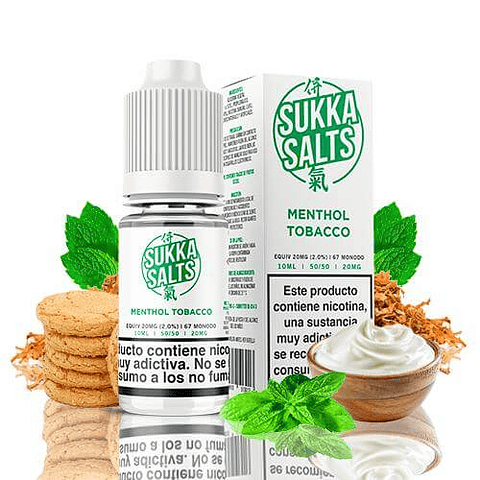 Sukka Salts Tobacco Menthol 10ml SALT