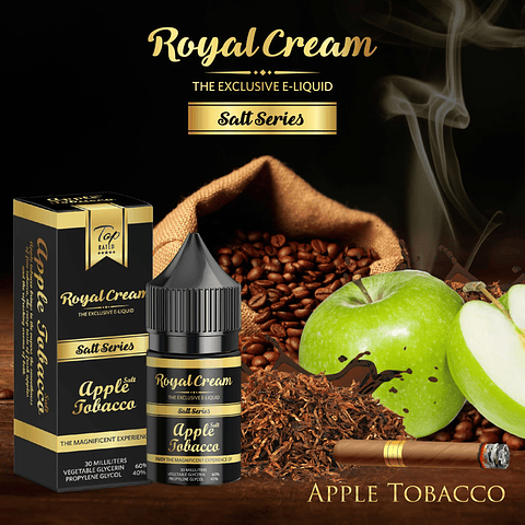 Royal Cream - Tabacco Apple salt 30ml 
