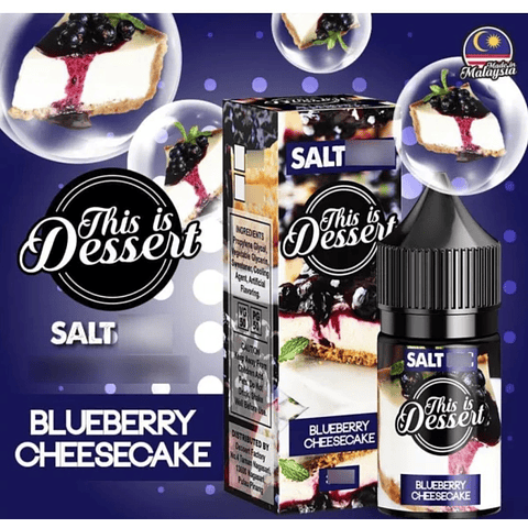 THIS IS DESSERT BLUEBERRY CHEESECAKE SALT 30ML