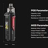 Voopoo Argus Pro Pod Mod Kit 3000mAh 4.5ml