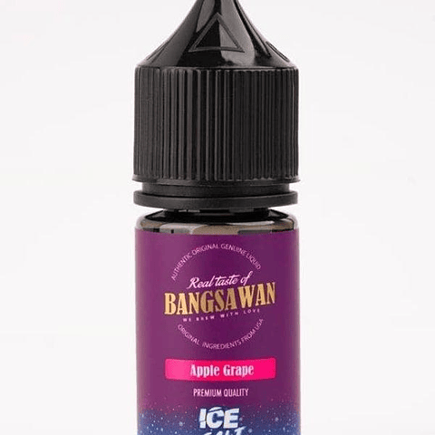 BANGSAWAN MANZANA UVA ICE  SALT 30ML 