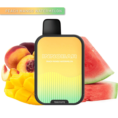 Innobar 7000 Puff – Peach Mango Watermelon