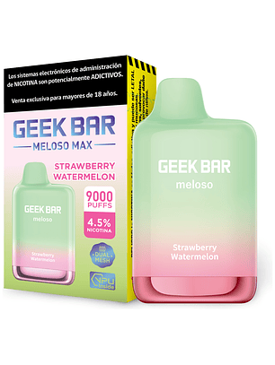Geek Bar Meloso Max Strawberry Watermelon 9000 Puff
