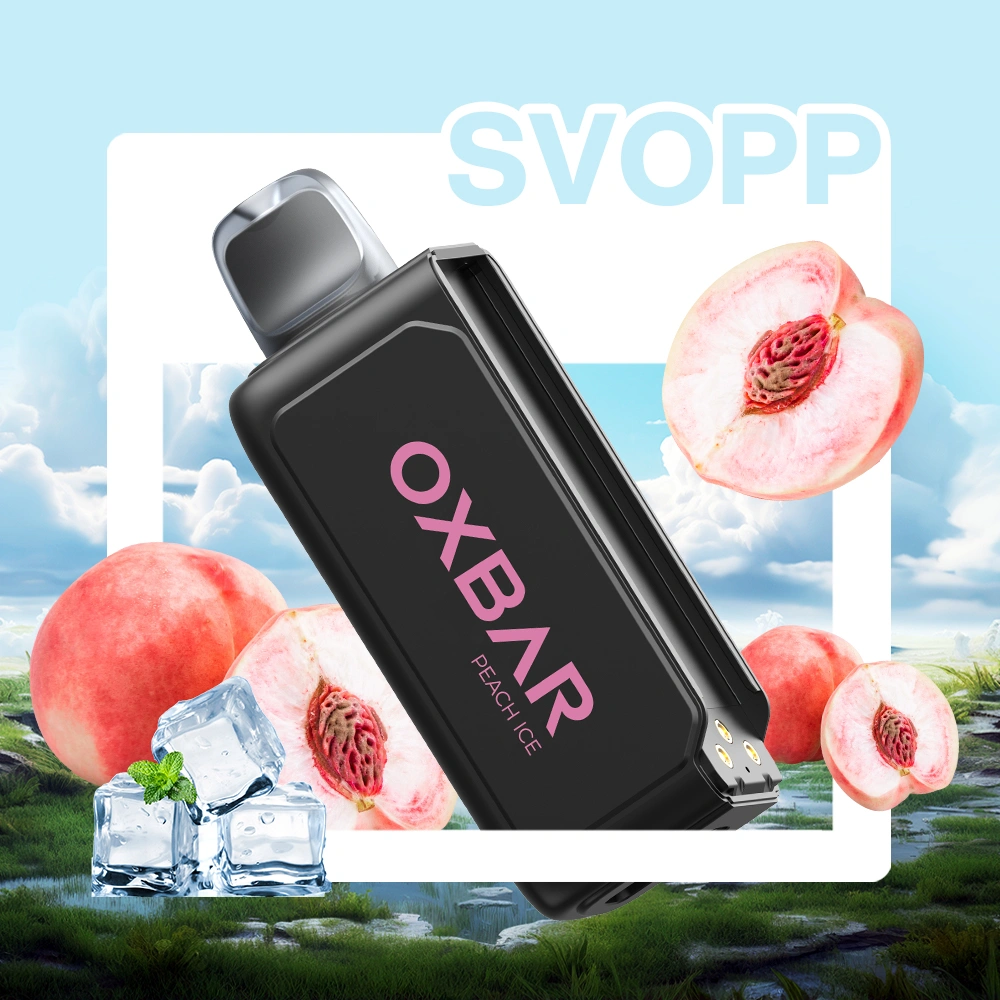 Oxbar Svopp Recarga 25K Puffs – Peach Ice 1