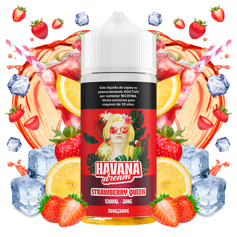 Havana Dream – Strawberry Queen ice 120ml 1