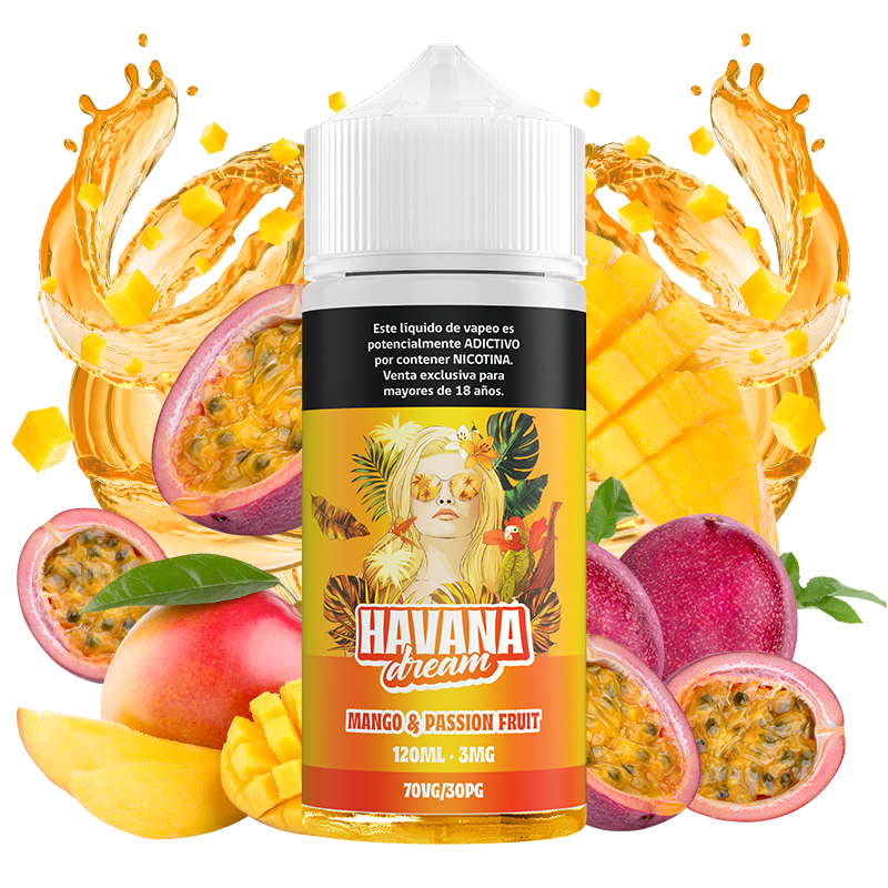 Havana Dream – Mango Passion Fruit ice 120ml 1