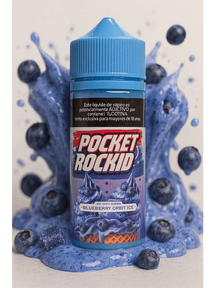 Pocket Rockeid – Blueberry Orbit Ice 100ml 