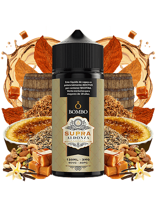 Bombo Supra Aldonza Reserve 120ml - Tabaco Reserve
