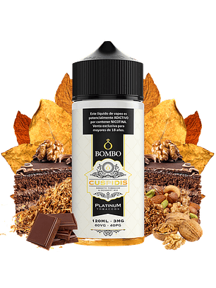 Bombo Cuspidis 120ml - Tabaco y Frutos Secos