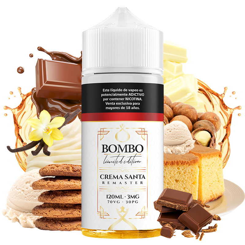 Bombo Crema Santa Remaster 120ml - Esponjoso Bizcocho 1