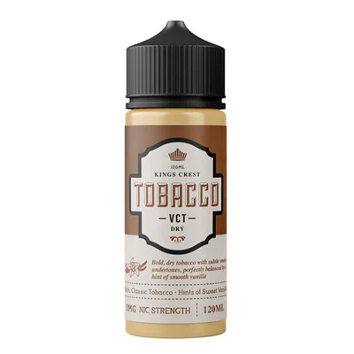KINGS CREST TOBACCO VCT DRY 120ML 1