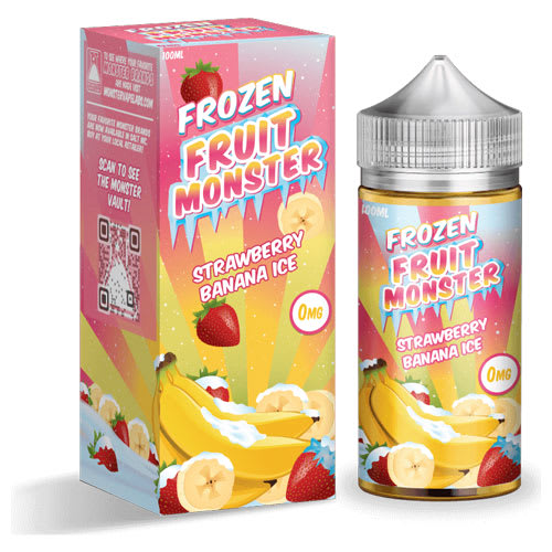 Frozen Fruit Monster Strawberry Banana 100ml - Frutilla y Banana Ice 1