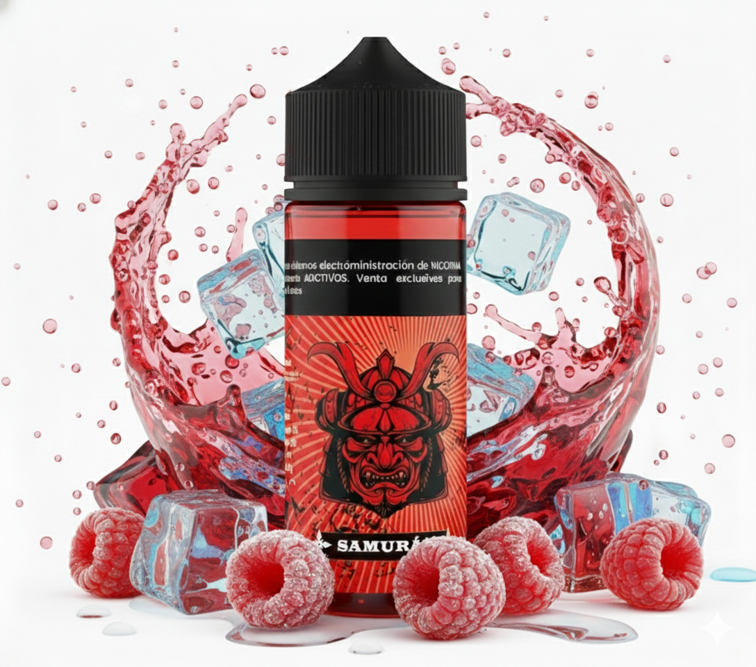 samurai frambuesa ice 120ml 1