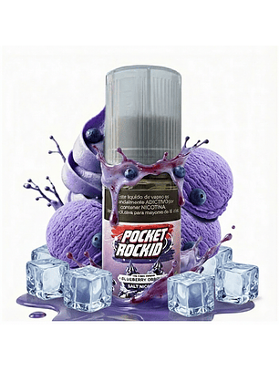 Pocket RockID Salt – Blueberry Orbit Ice HELADO ICE SALNIC 30ML