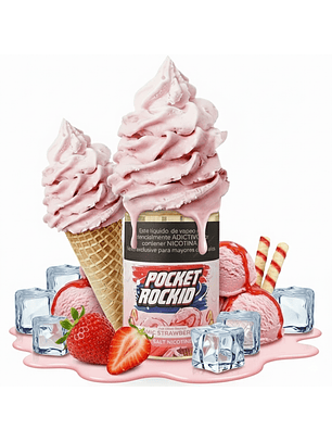 Pocket RockID Salt – Cosmic Strawberry Fizz SAL NIC 30ML