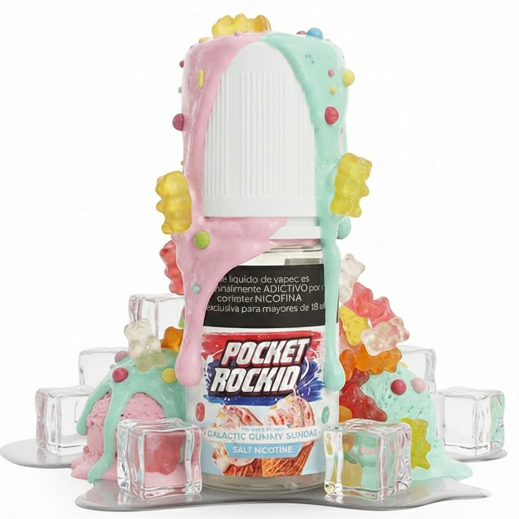 Pocket RockID Salt – Galactic Gummy Sundae SAL NIC 30ML  1