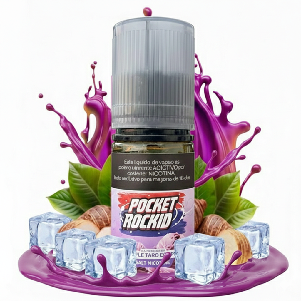 Pocket RockID Salt – Purple Taro Eclipse SAL NIC 30ML 1