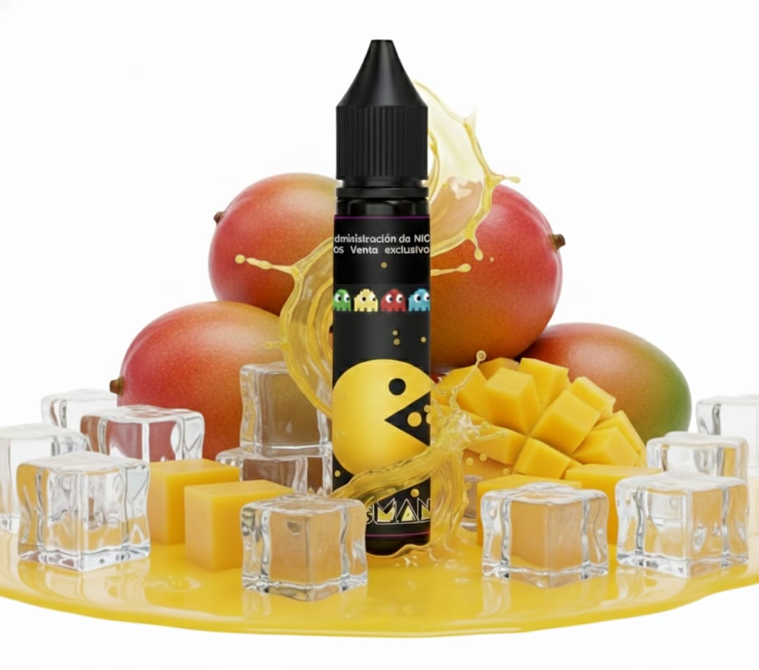 PACMAN SALT NIC 30ML  mango ice  1