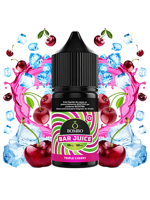 Bombo Bar Juice Triple Cherry Ice Salt 30ml - Cerezas ice