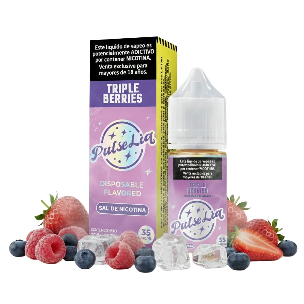 PulseLiq By Triple Berries Salt 30ML - Triple Berries 1