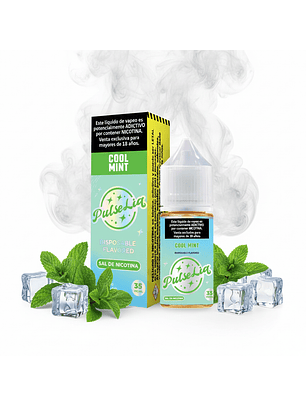 PulseLiq By Cool Mint Salt 30ML - Menta VERDE ICE 