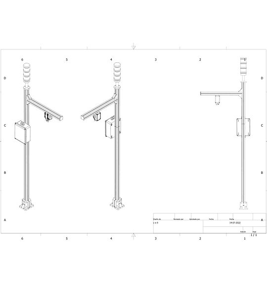 Estación de Inspección con Visión Artificial Serie P2X