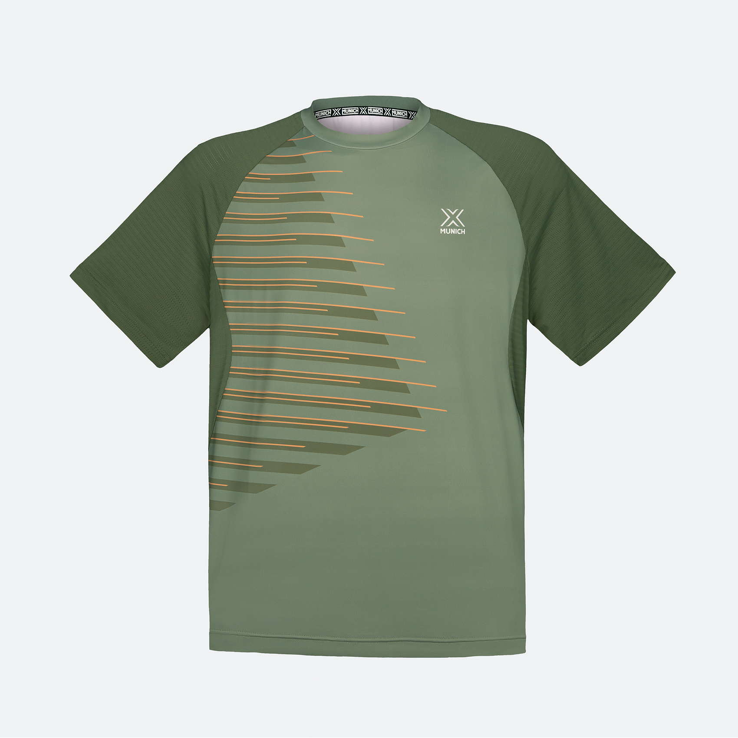 POLERA MUNICH MAN PRO DRY TEE KAKI 2