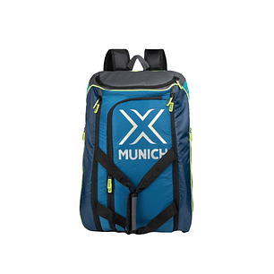 BOLSO MUNICH PADEL TRAINING BACK BLUE & LIMA